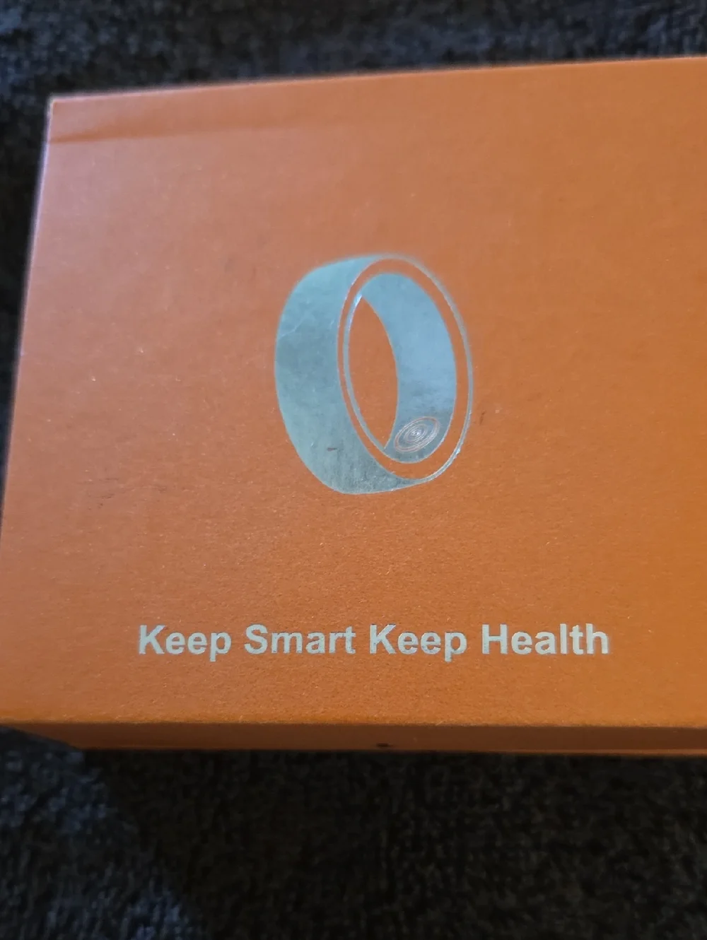 Keep Smart Health Ring — Black